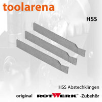 HSS-Abstechklinge 2 x 8 mm (1 Satz = 3 Stück)