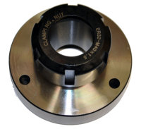 ER 32 Collet chuckwith flange for lathes with 80 mm jaw chuck
